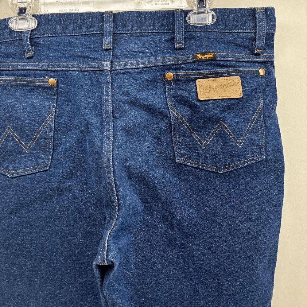 Wrangler Jeans 38x30 Blue Dark Denim Cowboy Cut Western Rodeo Work 0936DNI‎